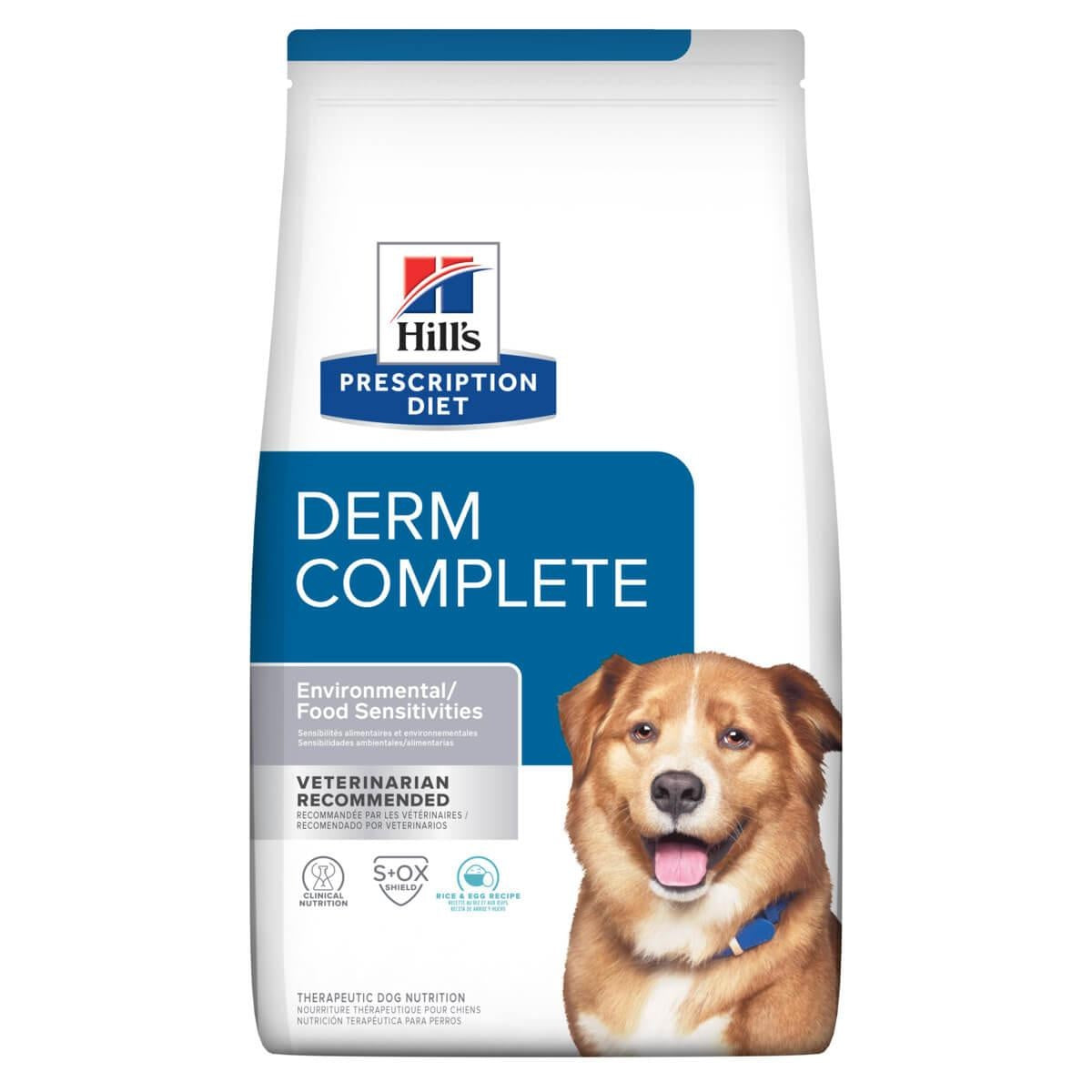 Hill's Prescription Diet Sensitive Derm Complete Dry Dog Food