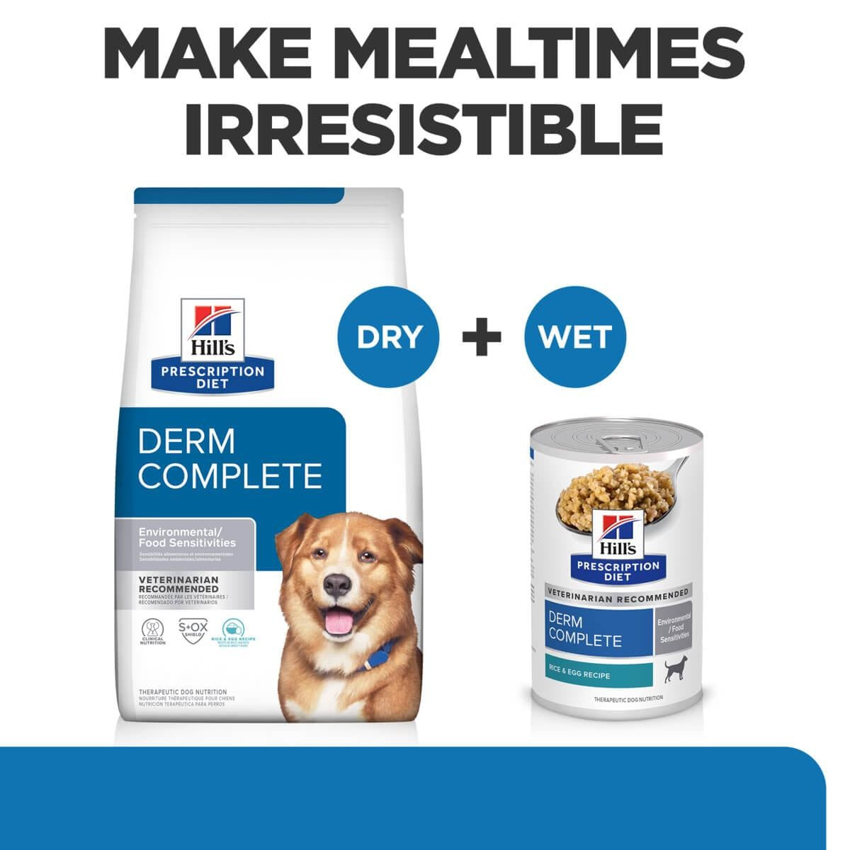 Hill's Prescription Diet Sensitive Derm Complete Dry Dog Food