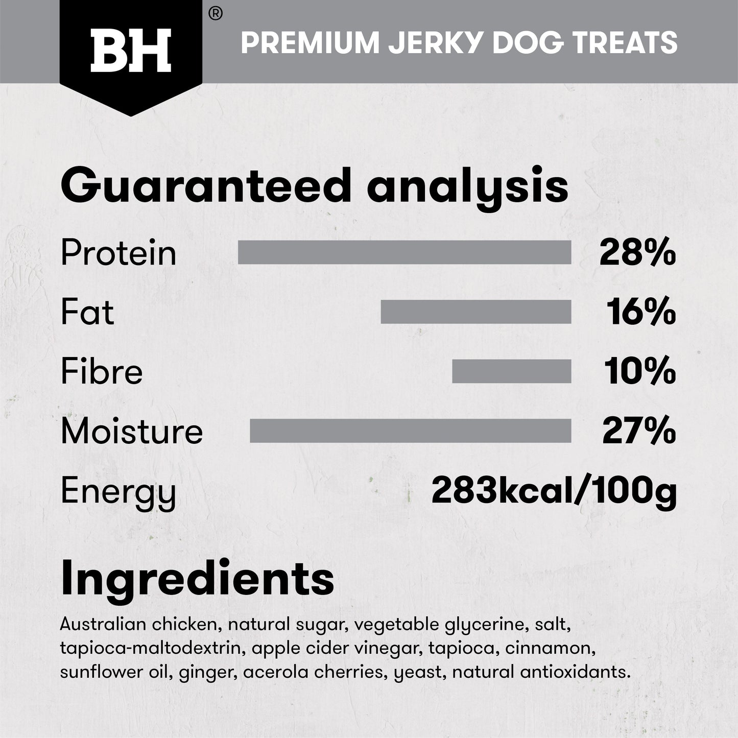 Black Hawk Chicken Jerky Straps Dog Treats