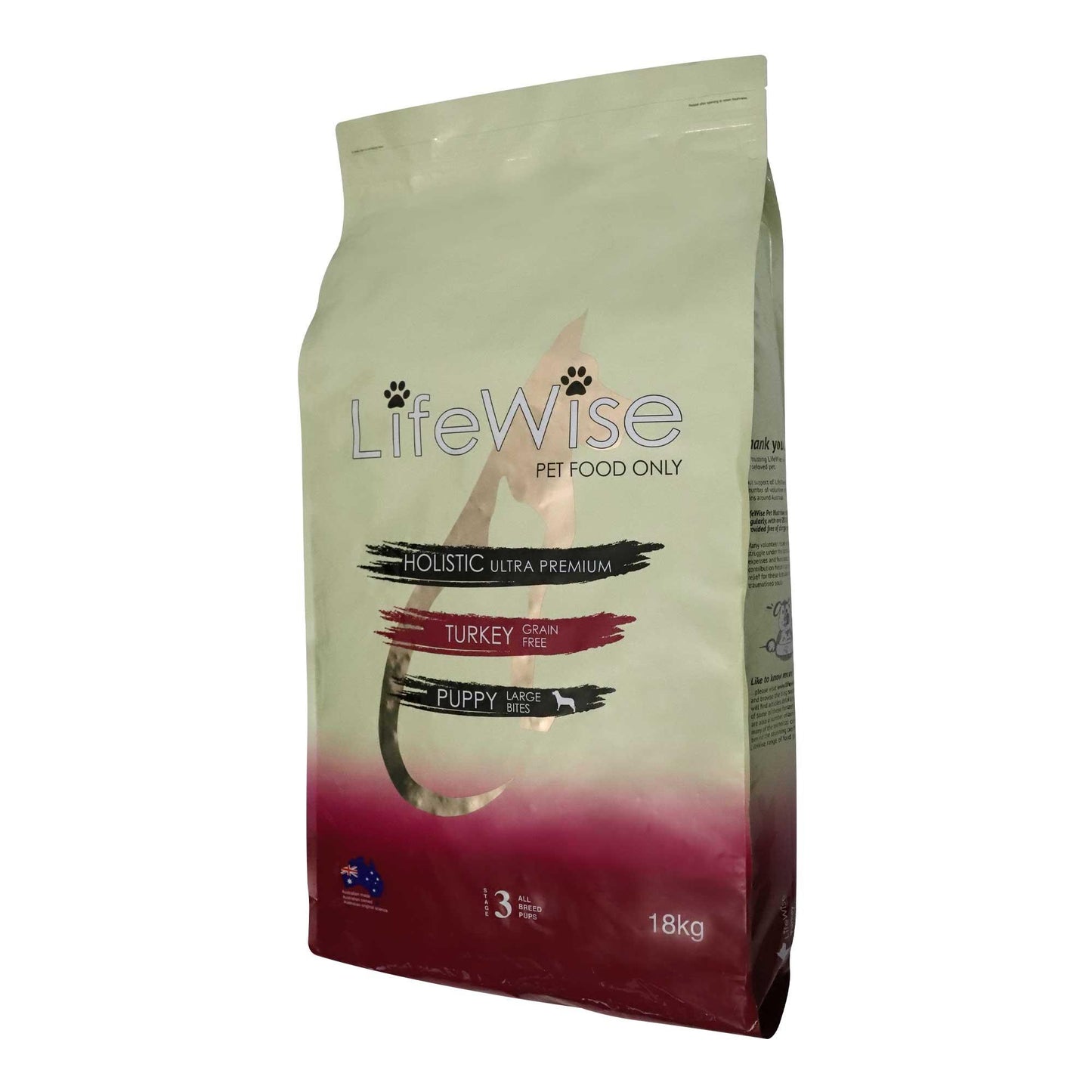 LifeWise Stage 3 Turkey & Vegetables Grain Free Puppy Dry Dog Food