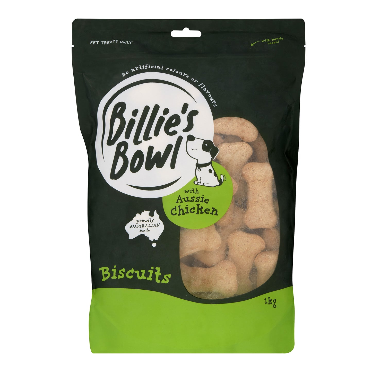 Billie's Bowl Biscuits with Aussie Chicken Dog Treats