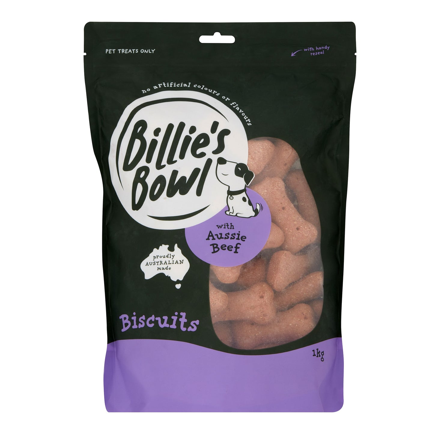 Billie's Bowl Biscuits with Aussie Beef Dog Treats