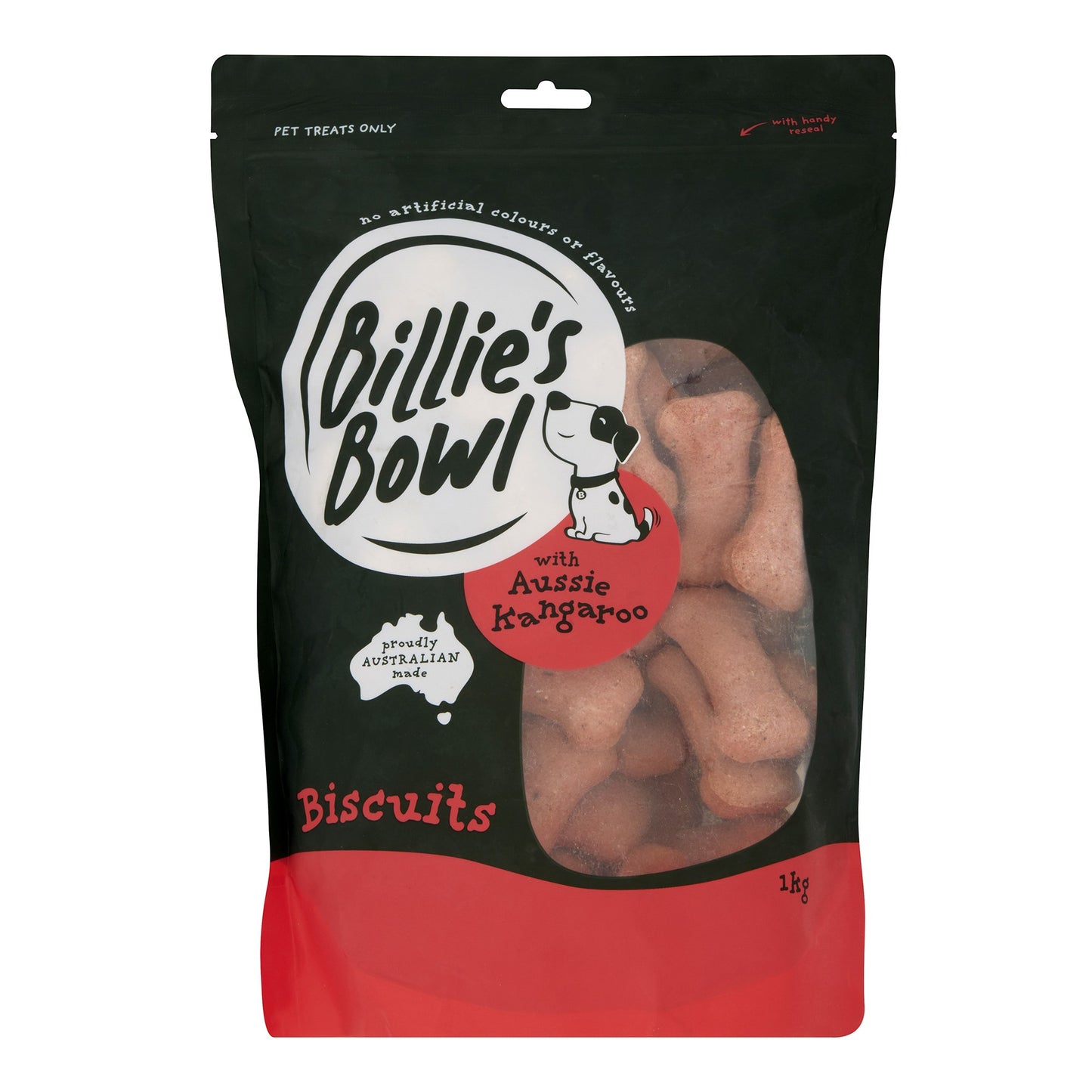 Billie's Bowl Biscuits with Aussie Kangaroo Dog Treats