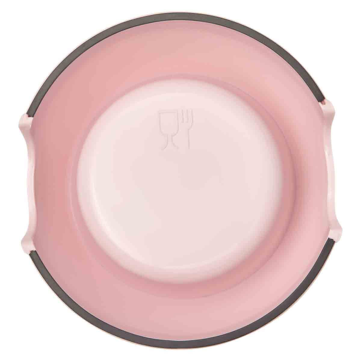 Lexi & Me Plastic Dog Bowl Blush Pink