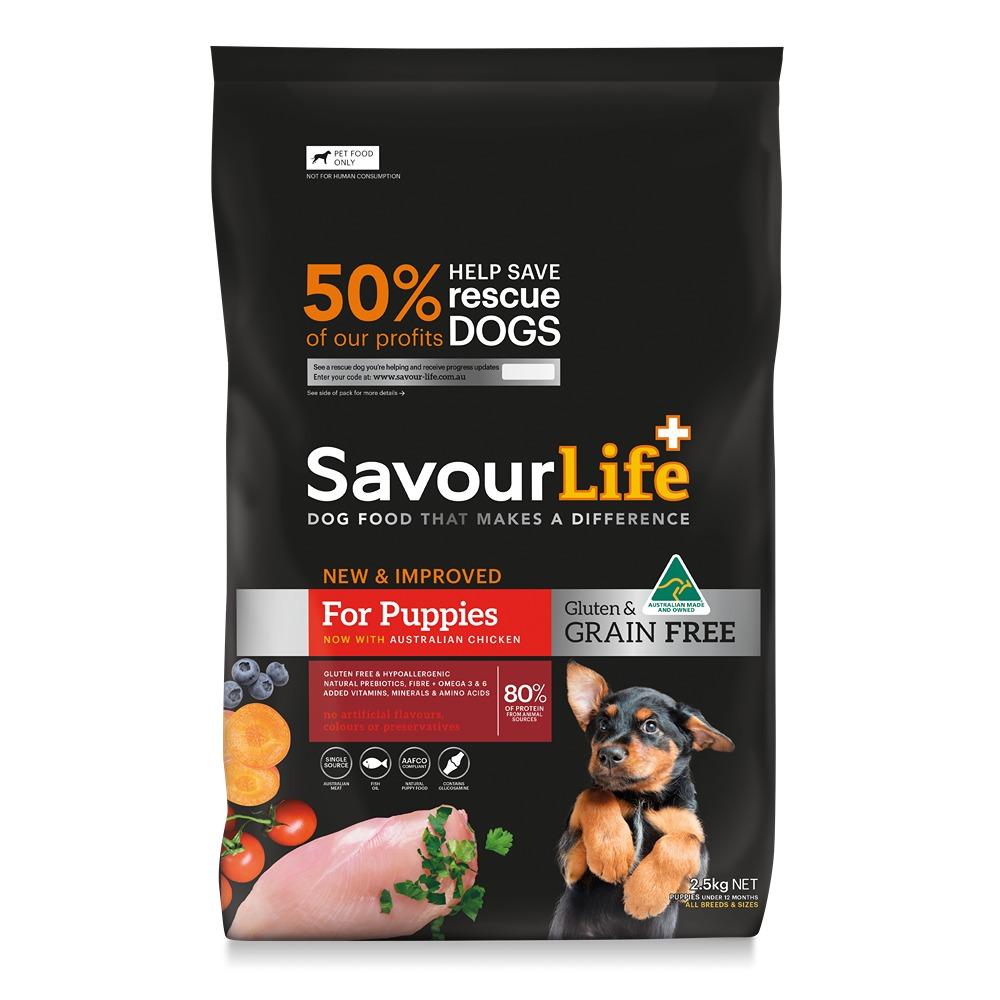 Savourlife Grain Free Puppy Chicken Dry Dog Food