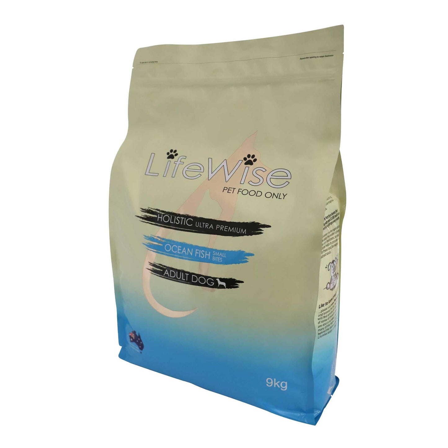 LifeWise Ocean Fish Rice & Vegetables Small Bites Dry Dog Food