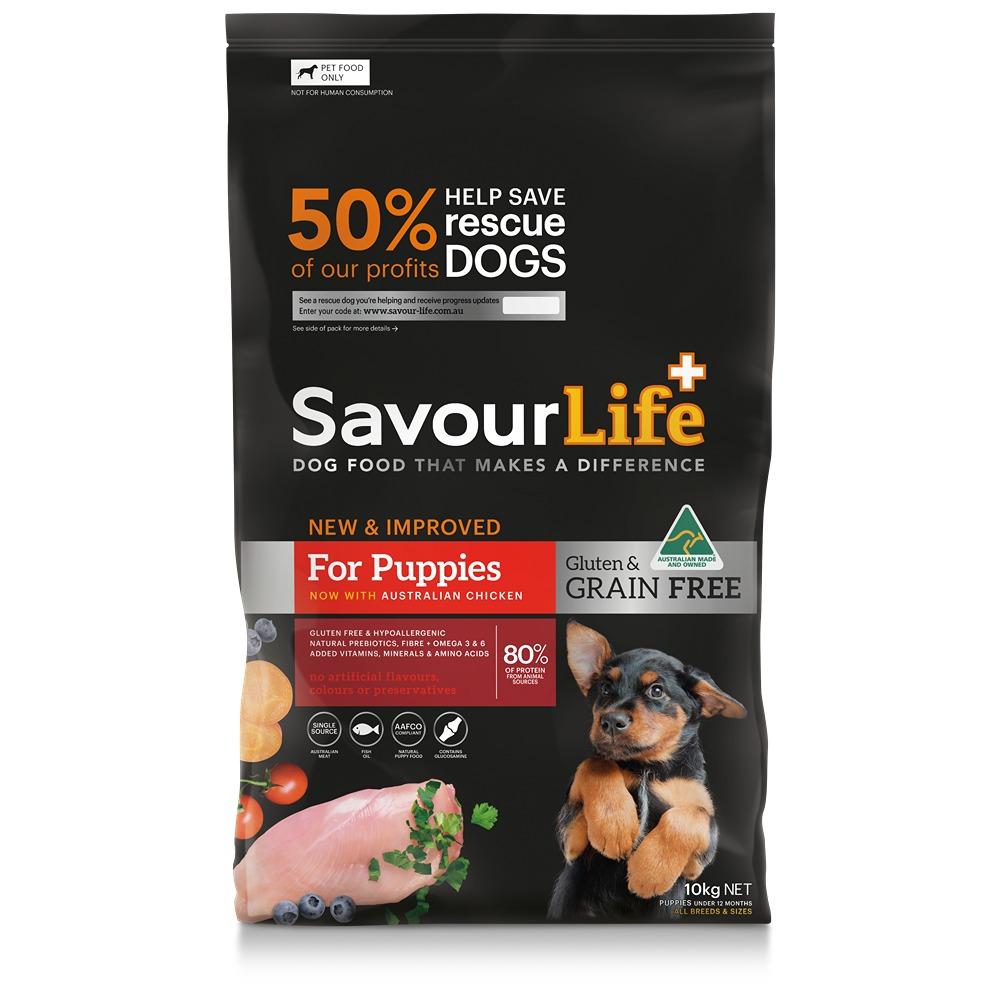 Savourlife Grain Free Puppy Chicken Dry Dog Food