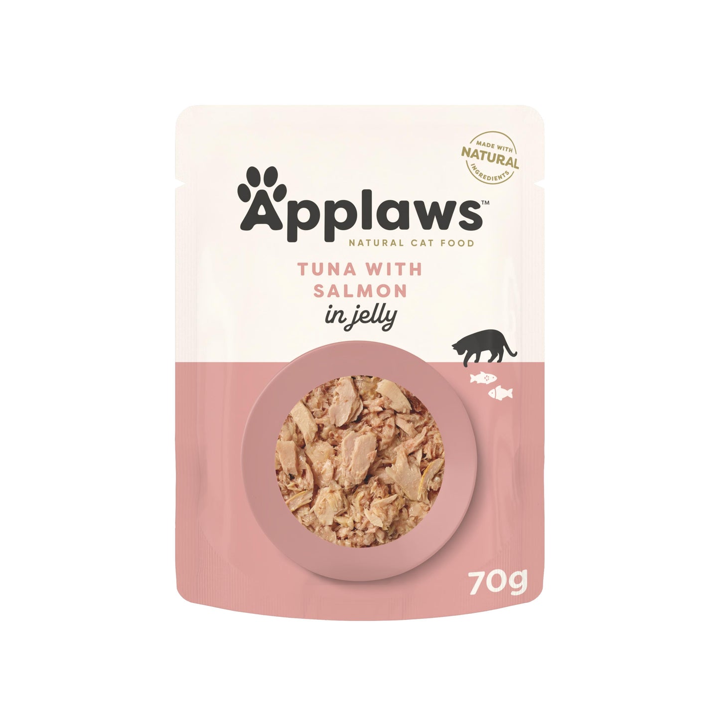 Applaws Natural Tuna with Salmon in Jelly Wet Cat Food Pouch