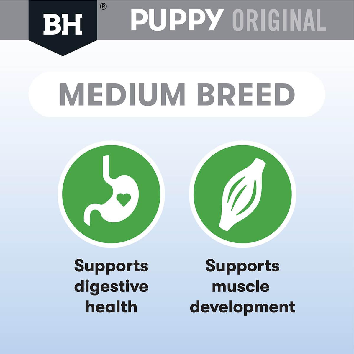 Black Hawk Medium Breed Chicken & Rice Puppy Dry Dog Food