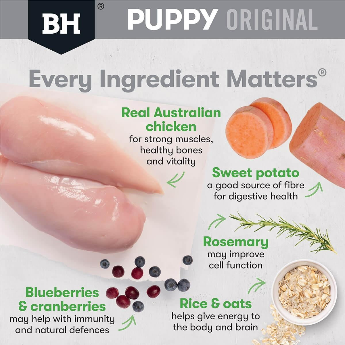 Black Hawk Medium Breed Chicken & Rice Puppy Dry Dog Food