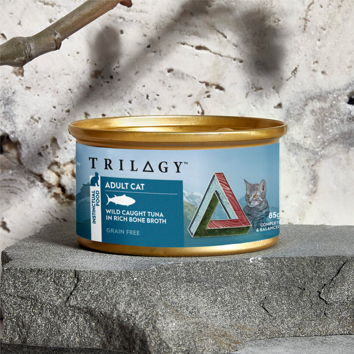 Trilogy Adult Wild Caught Tuna in Bone Broth Wet Cat Food