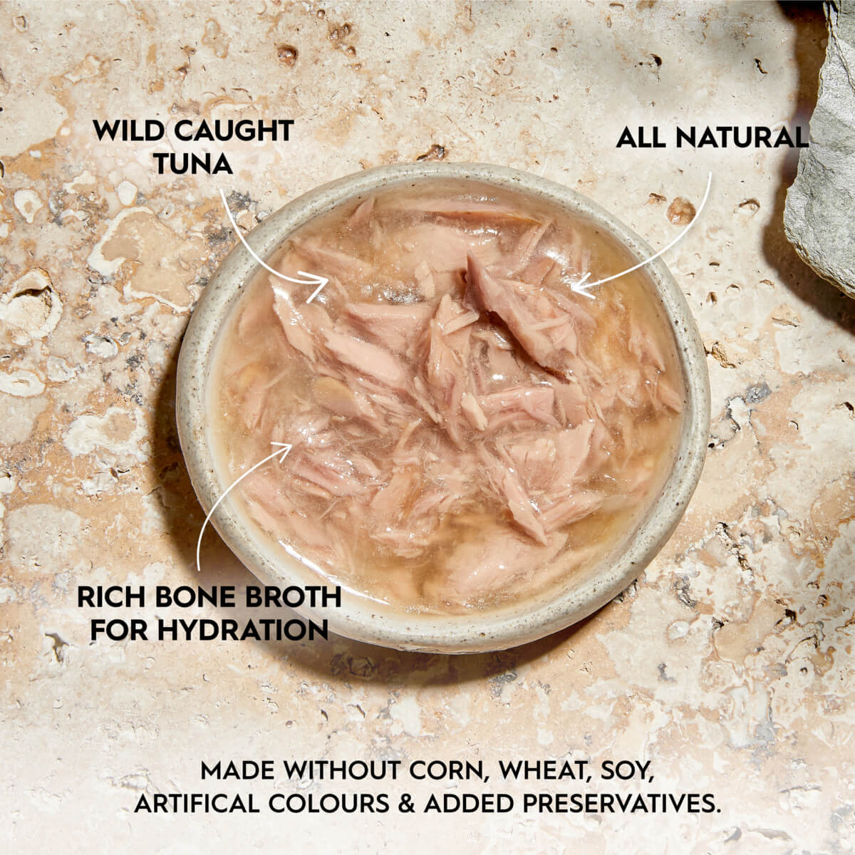 Trilogy Adult Wild Caught Tuna in Bone Broth Wet Cat Food
