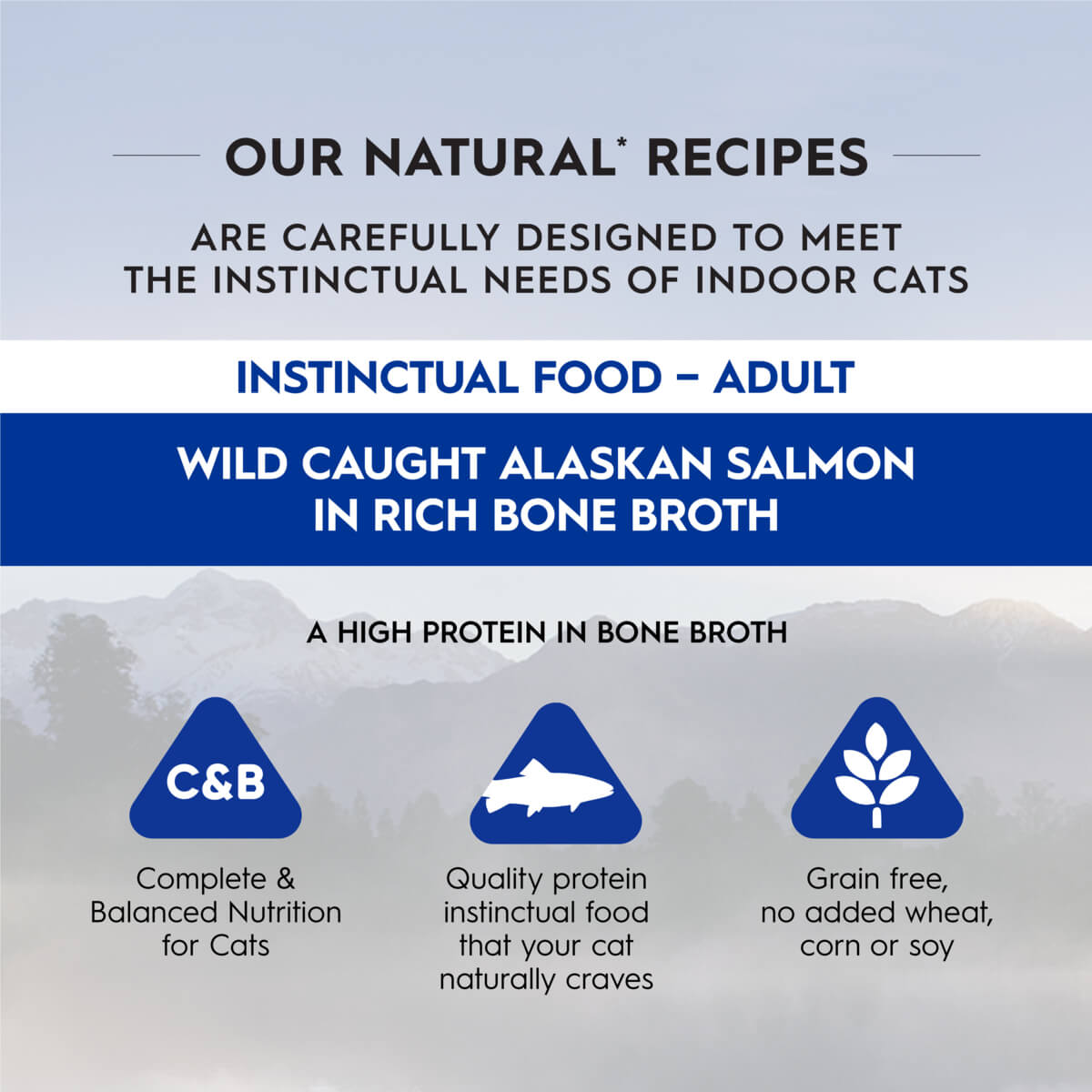 Trilogy Adult Wild Alaskan Salmon in Bone Broth Wet Cat Food