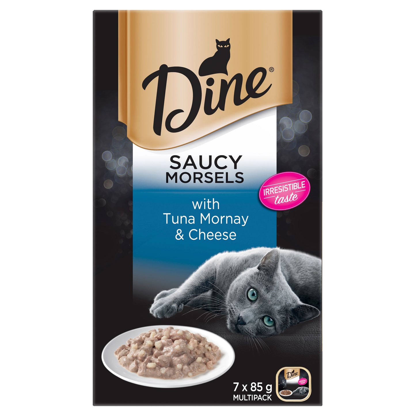 Dine Daily Tuna Mornay Topped With Cheese 7x85g