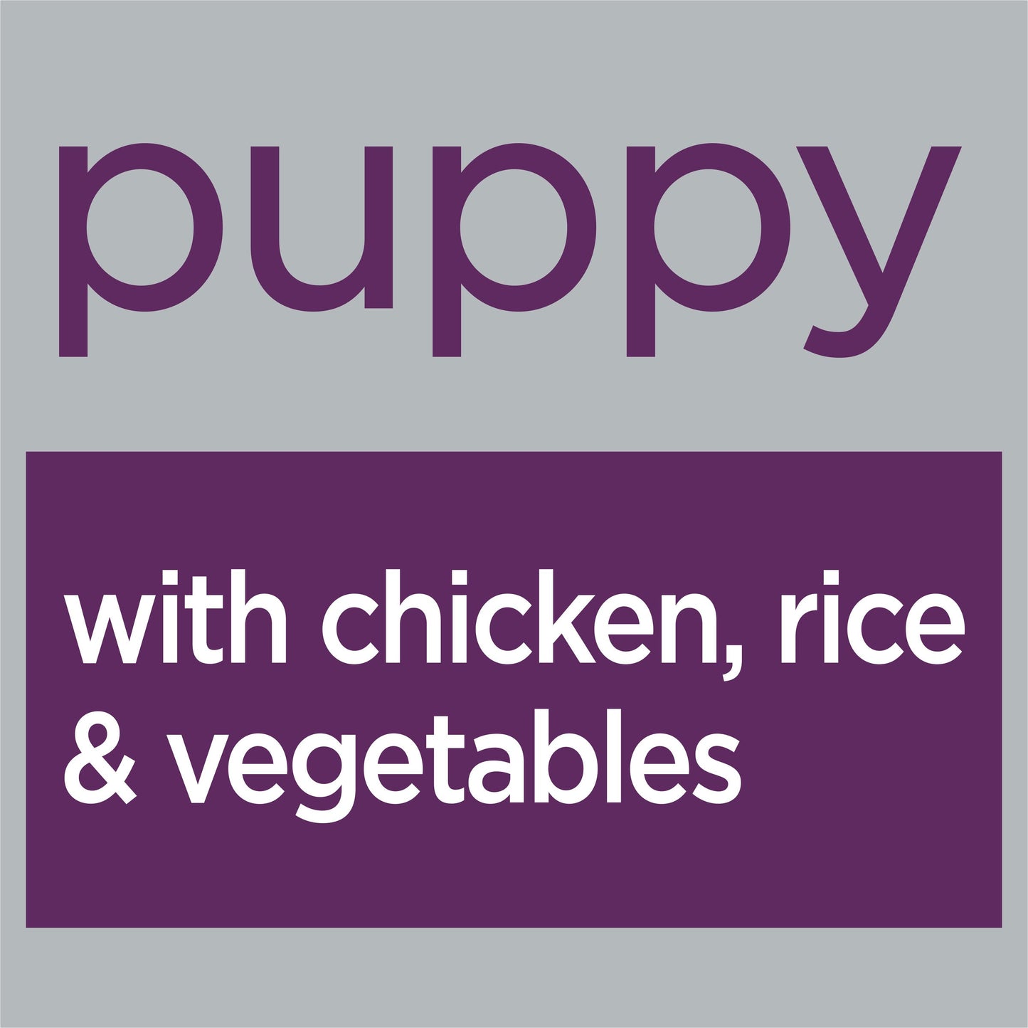 Optimum Lifestage Puppy Chicken, Rice & Vegetables 6x100g