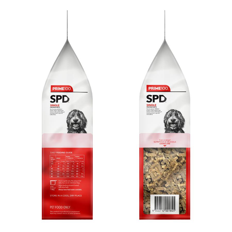 Prime100 SPD Air Dried Duck & Sweet Potato Dry Dog Food