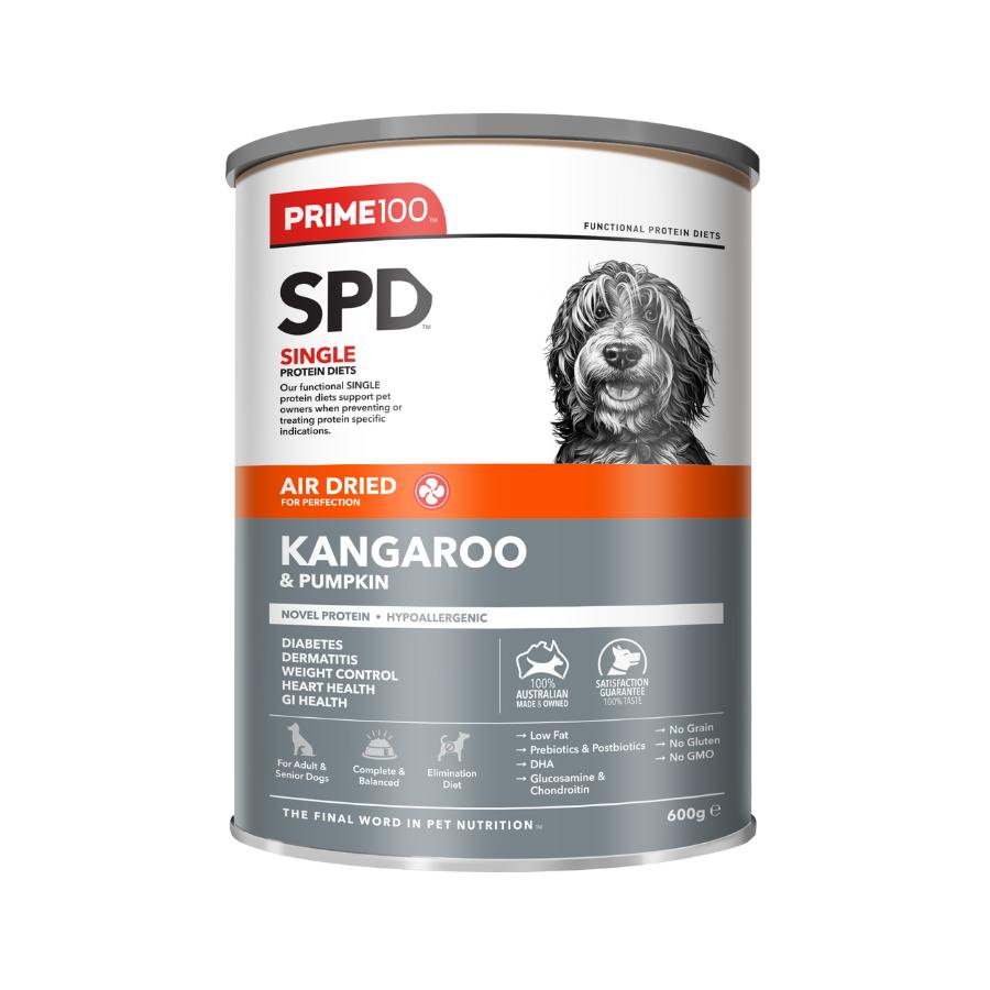 Prime100 SPD Air Dried Kangaroo & Pumpkin Dry Dog Food