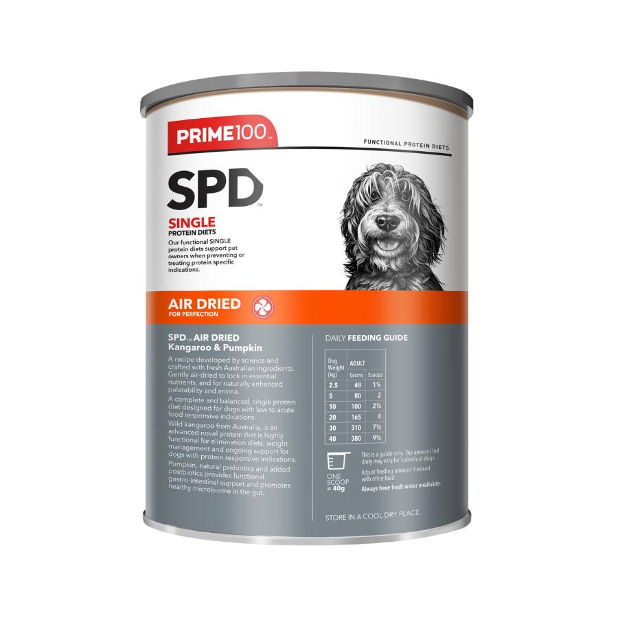 Prime100 SPD Air Dried Kangaroo & Pumpkin Dry Dog Food