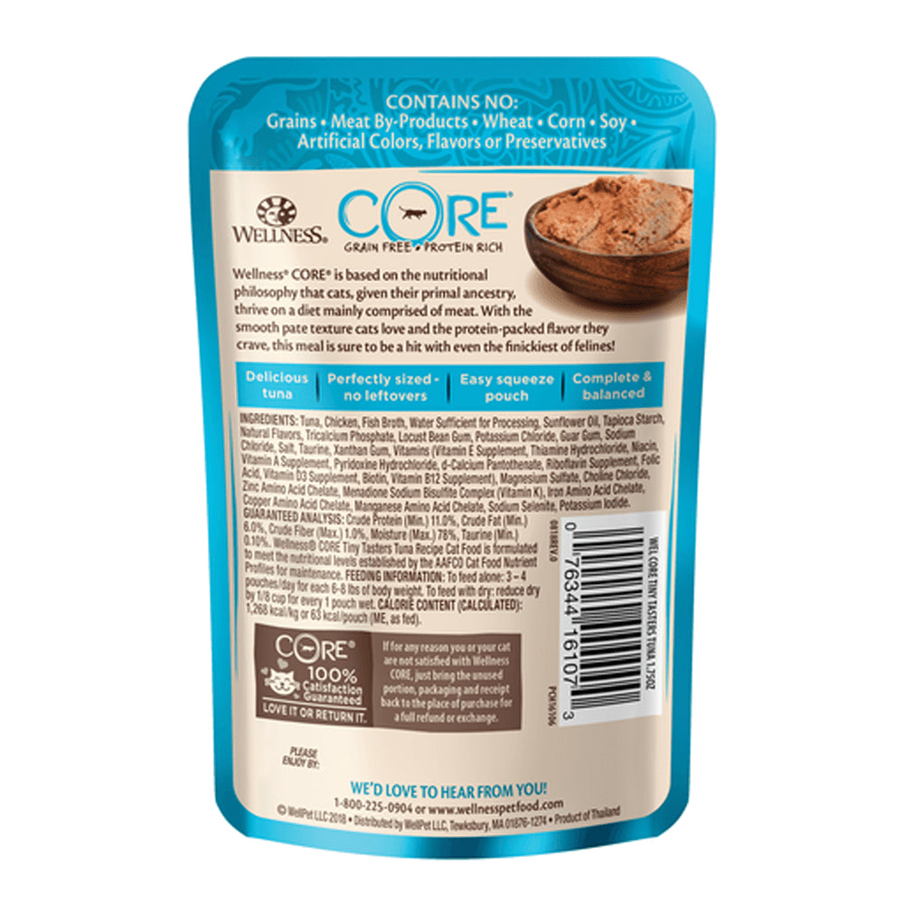 Wellness Core Tiny Tasters Tuna Pate Wet Cat Food