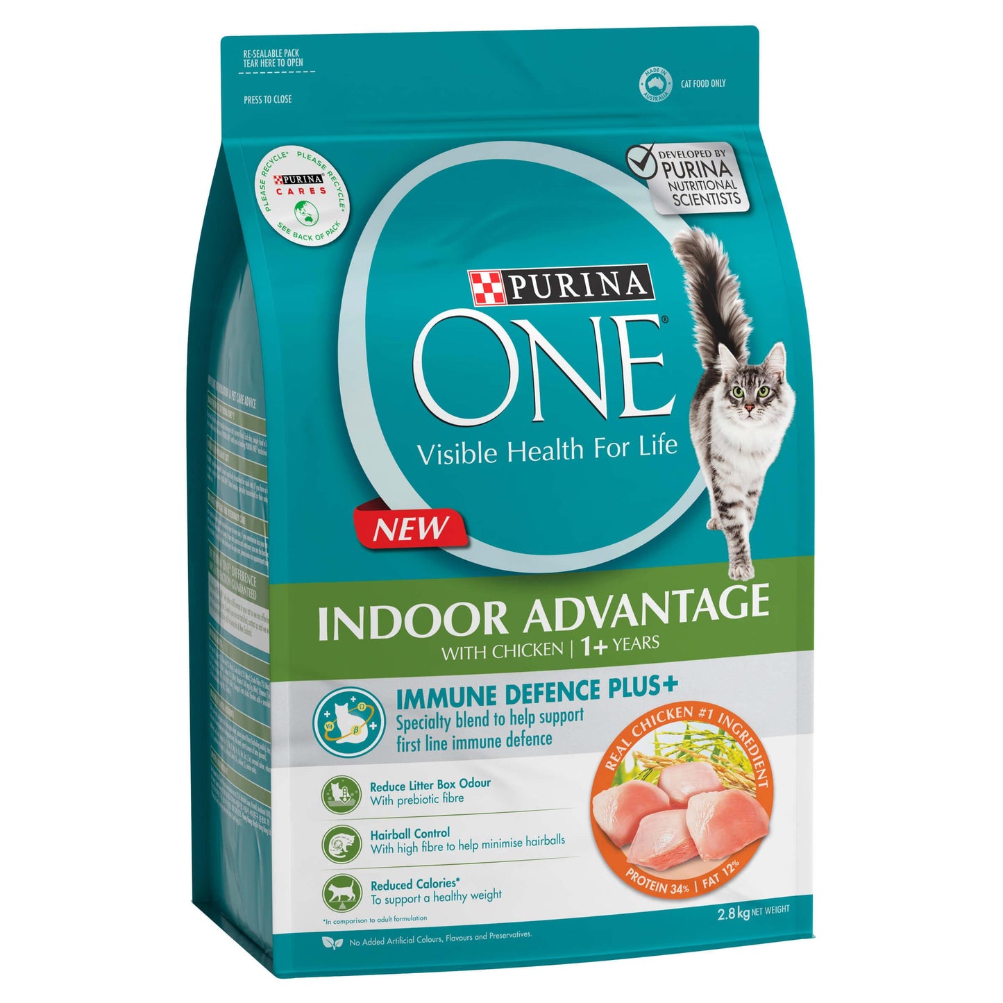 Purina One Indoor Advantage Chicken Adult Dry Cat Food