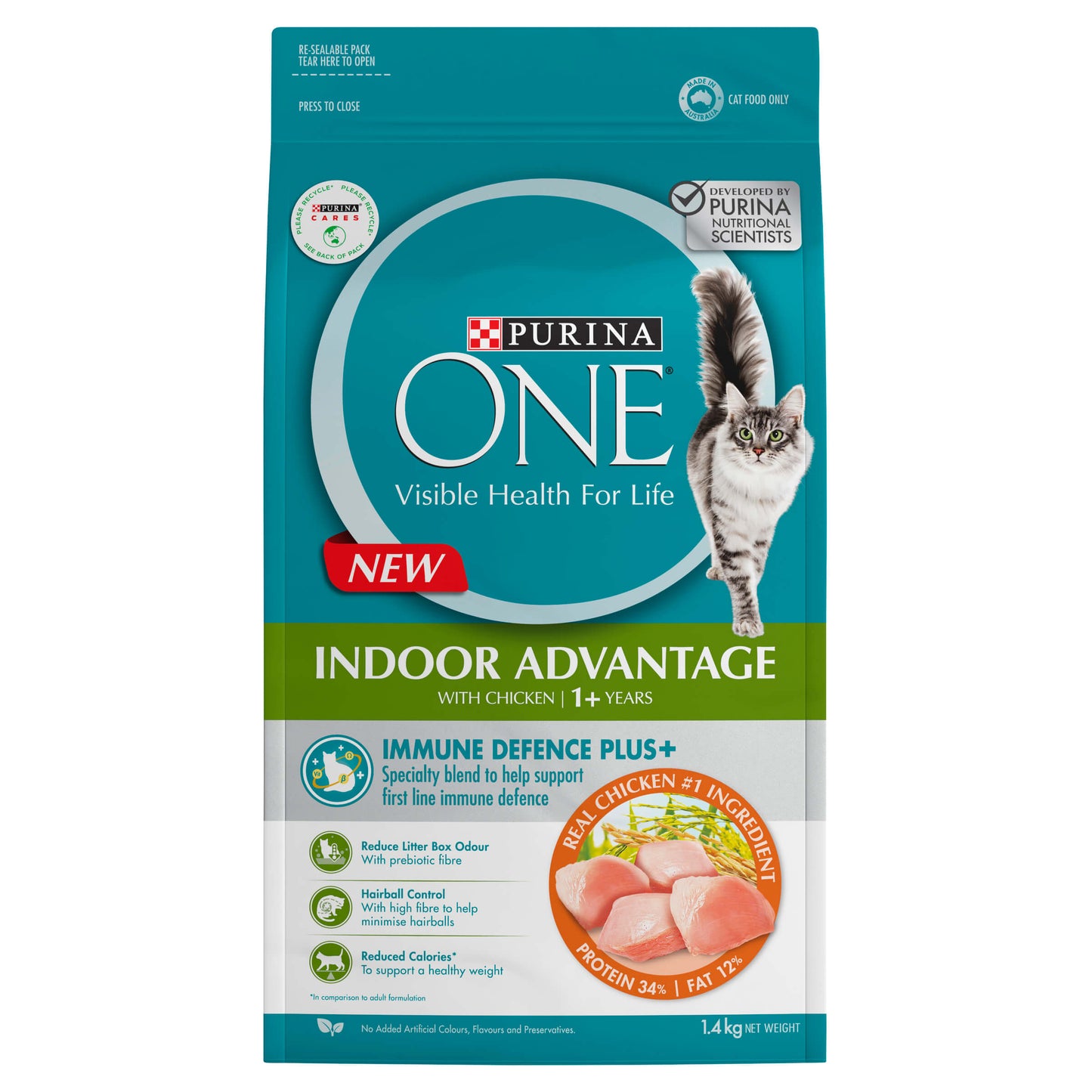 Purina One Indoor Advantage Chicken Adult Dry Cat Food