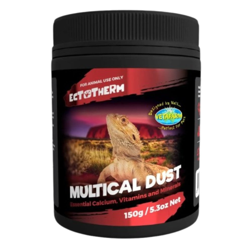 Vetafarm Ectotherm Multical Dust Reptile Supplement
