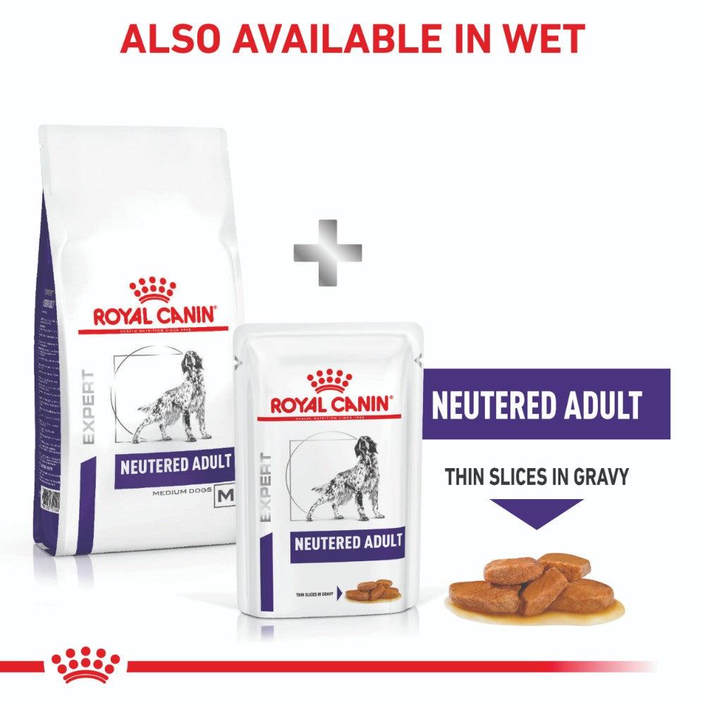 Royal Canin Expert Adult Medium Breed Neutered Dry Dog Food