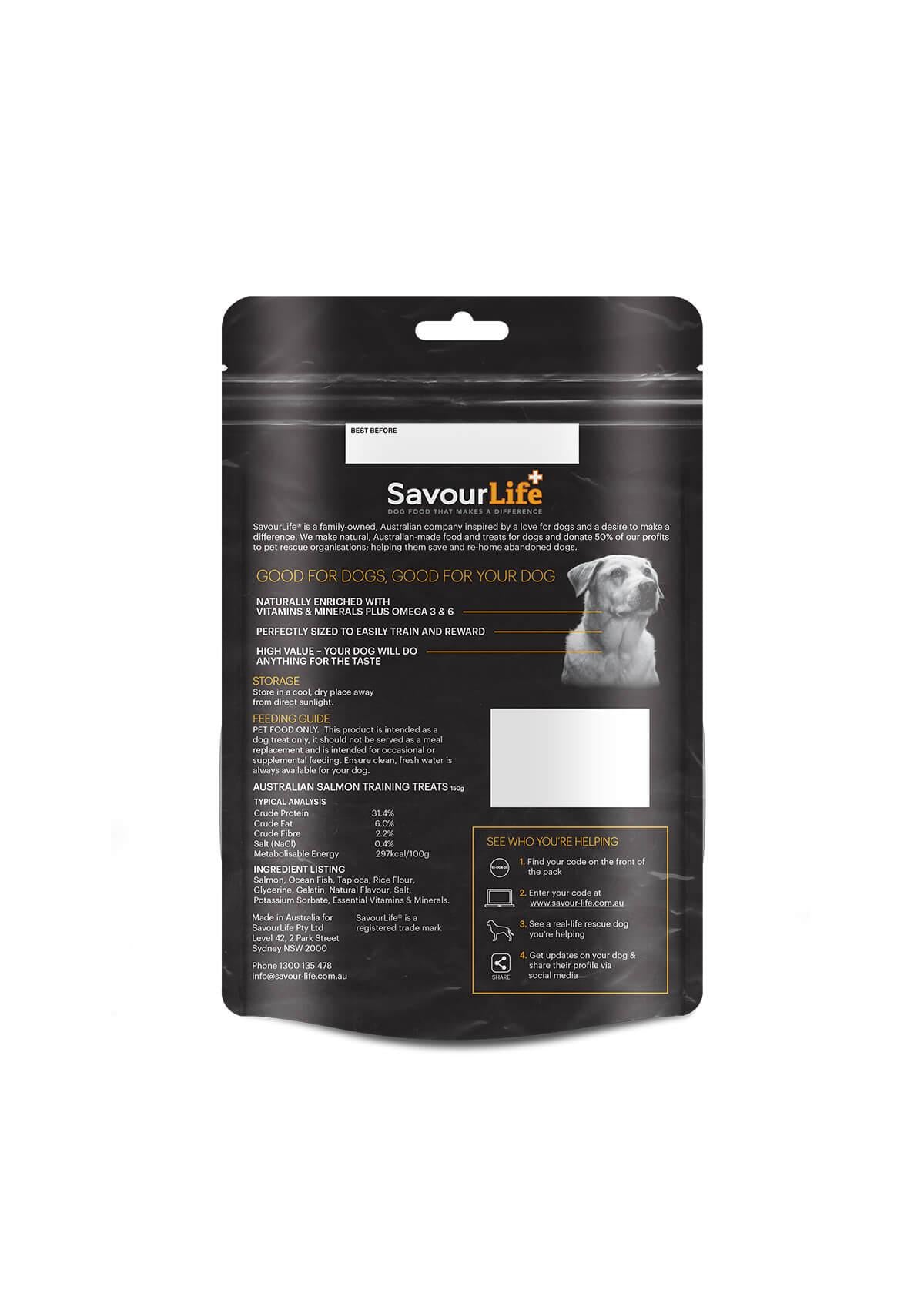 SavourLife Australian Salmon Training Treats