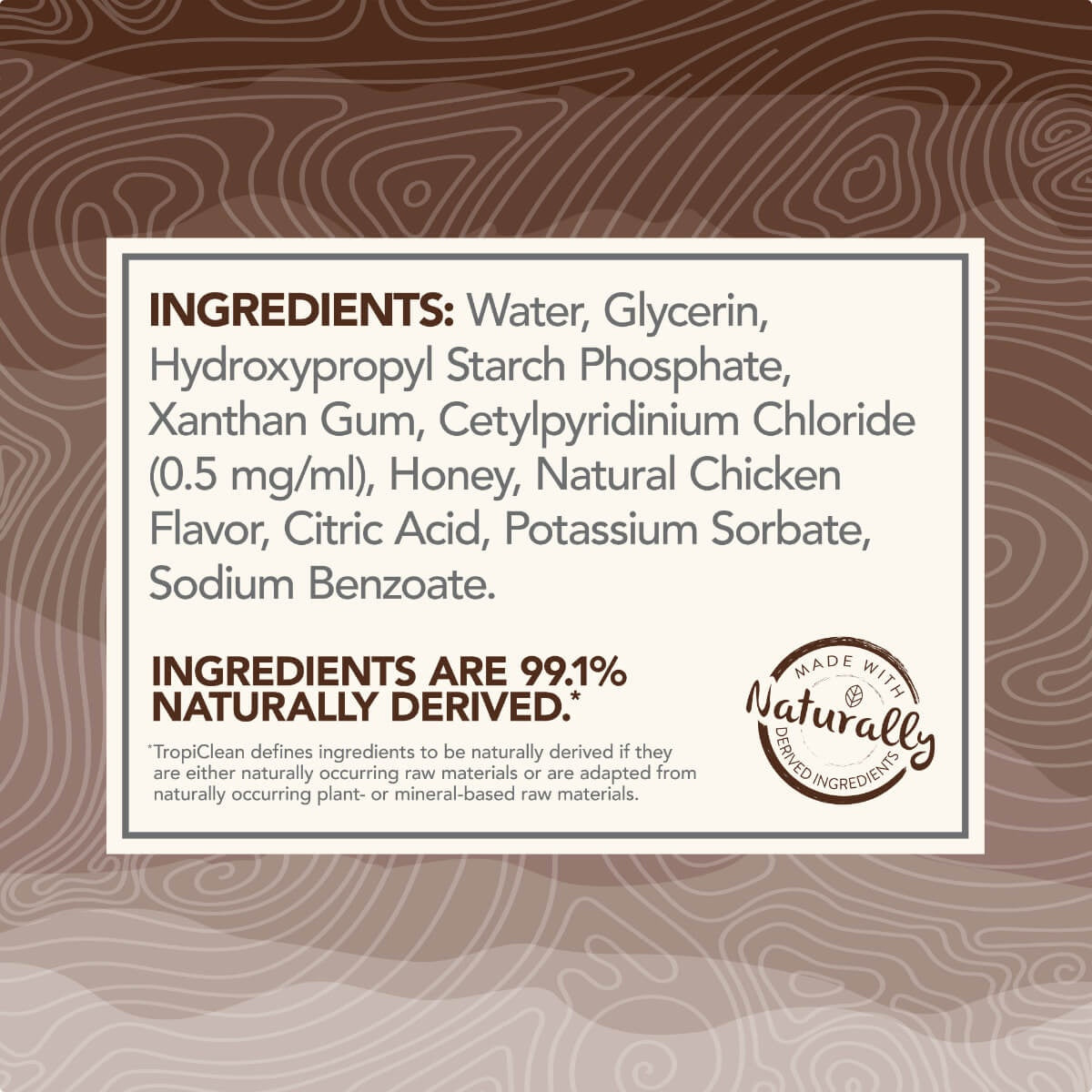 Tropiclean Enticers Honey Marinated Chicken Teeth Cleaning Cat Gel
