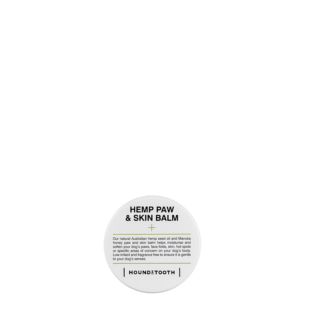 Houndztooth Hemp & Manuka Honey Paw & Skin Balm