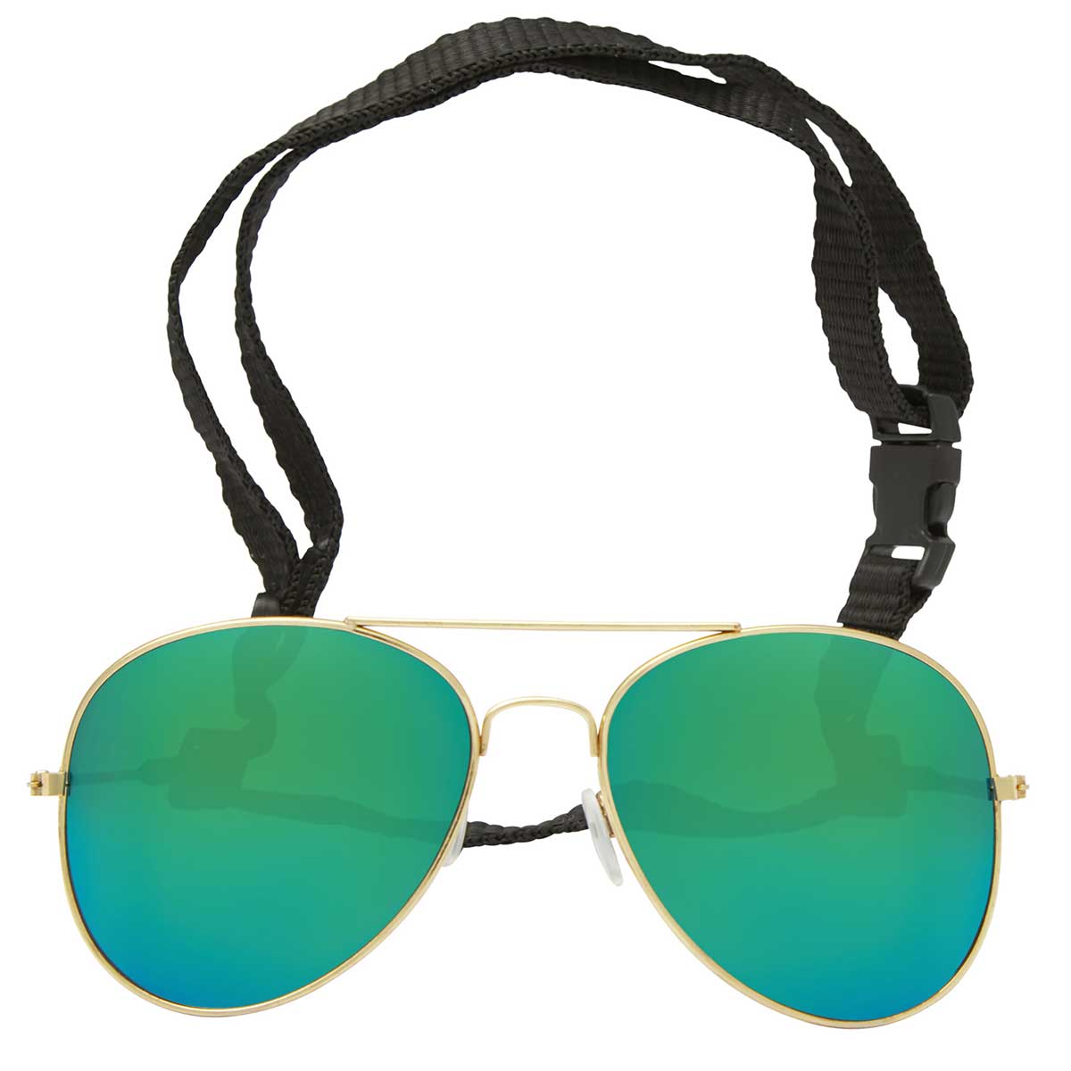 Lexi & Me Aviator Dog Sunglasses Black/Gold