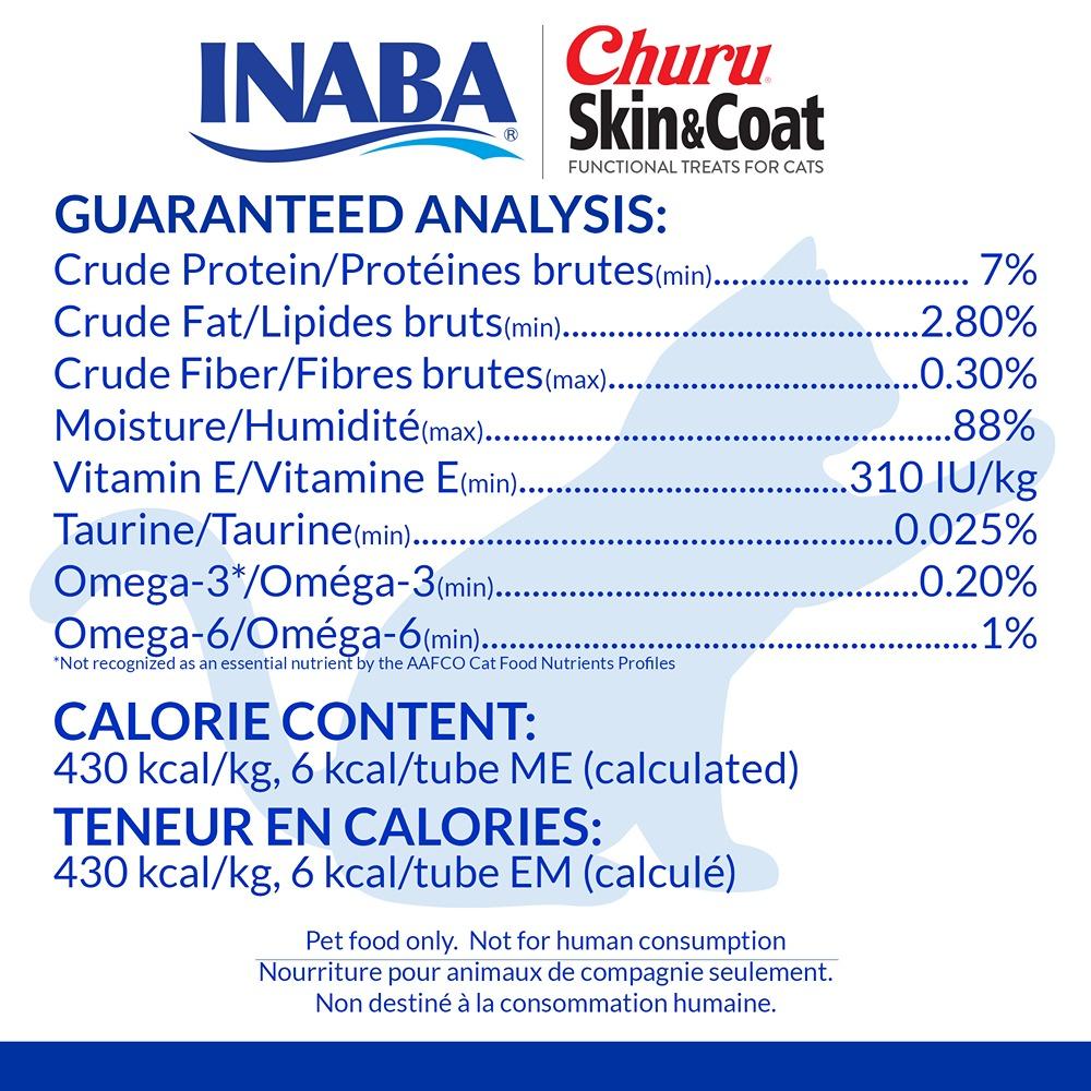 Inaba Churu Skin & Coat Tuna With Scallop 56g
