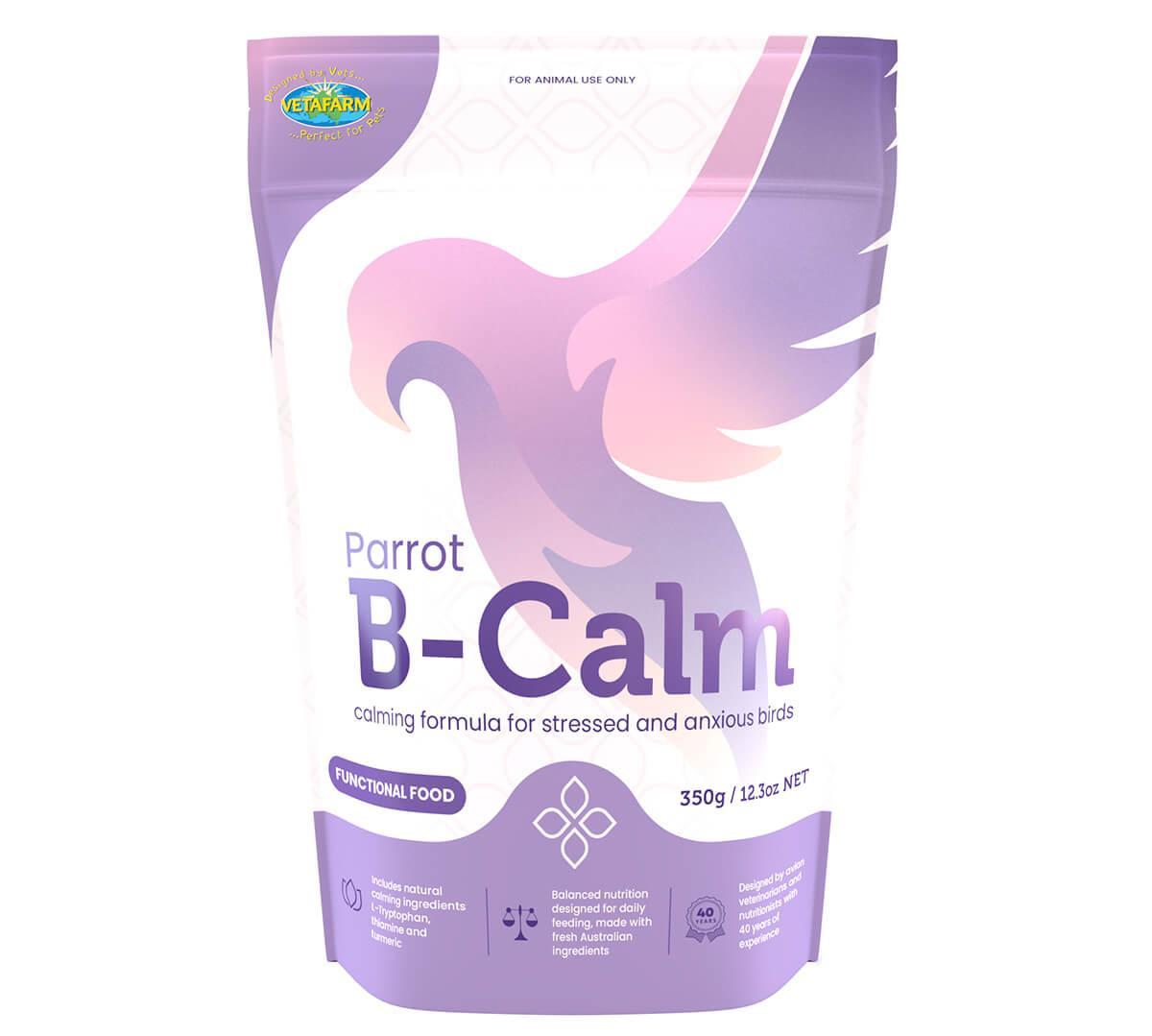 Vetafarm Parrot B-Calm Bird Food Pellets