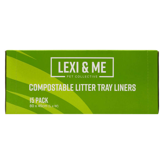 Lexi & Me Compostable Cat Litter Tray Liners