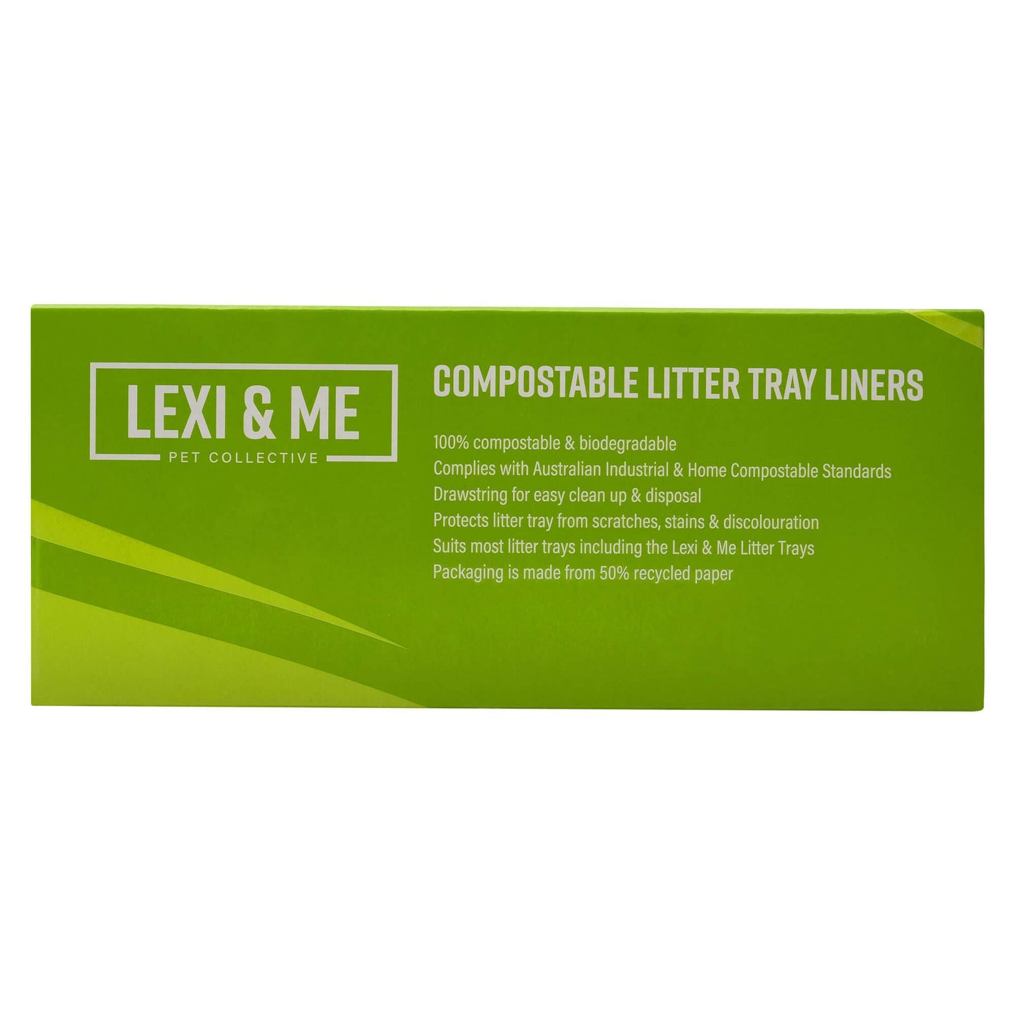 Lexi & Me Compostable Cat Litter Tray Liners