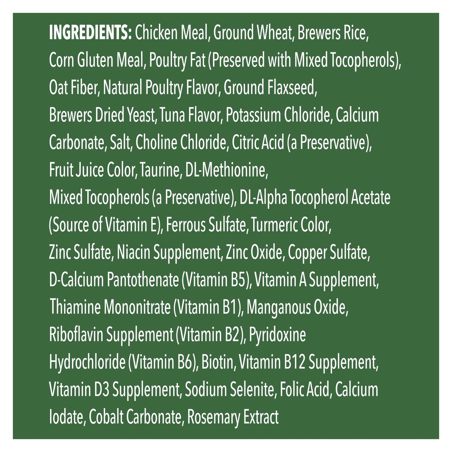 Greenies Tempting Tuna Feline Cat Dental Treats