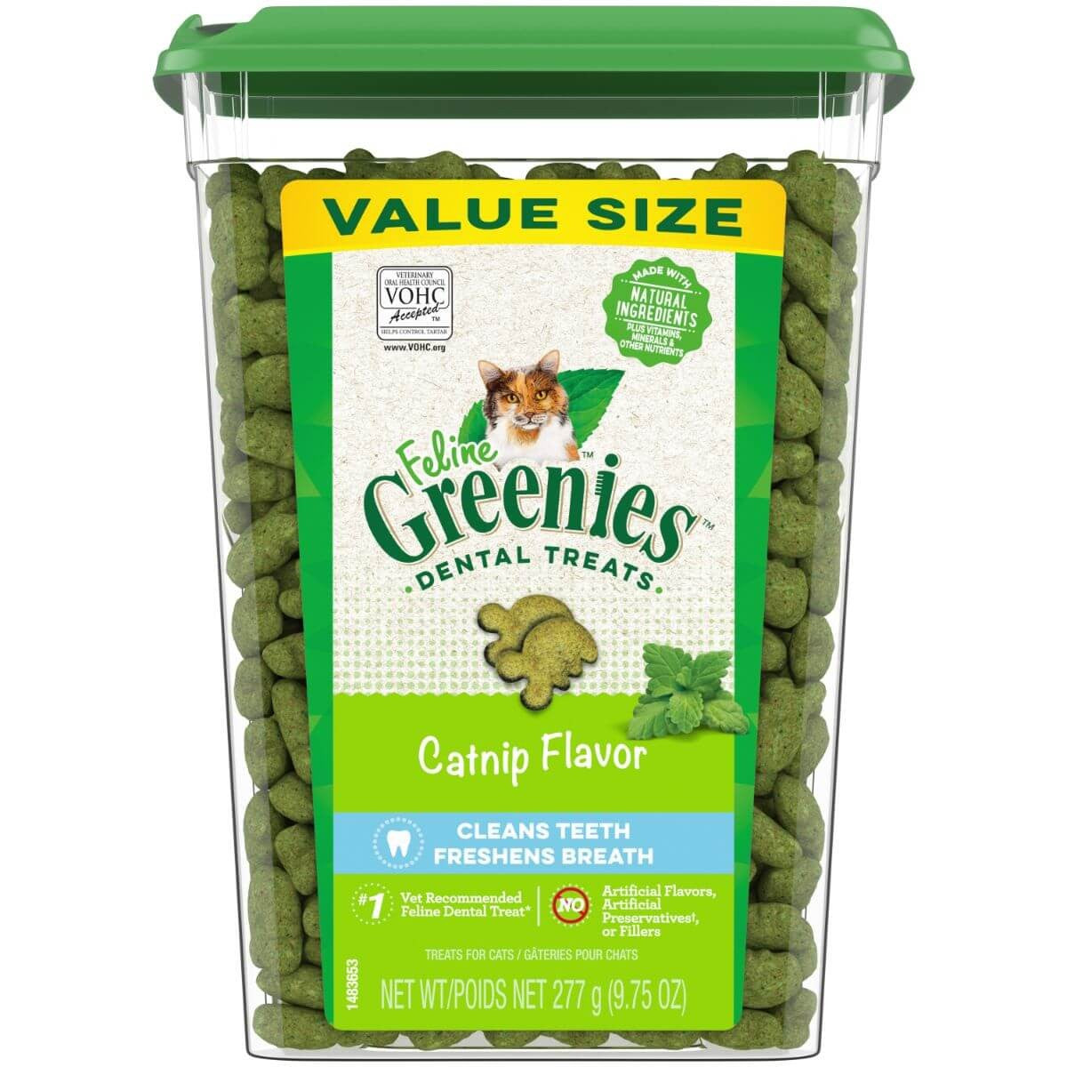 Greenies Catnip Feline Cat Dental Treats
