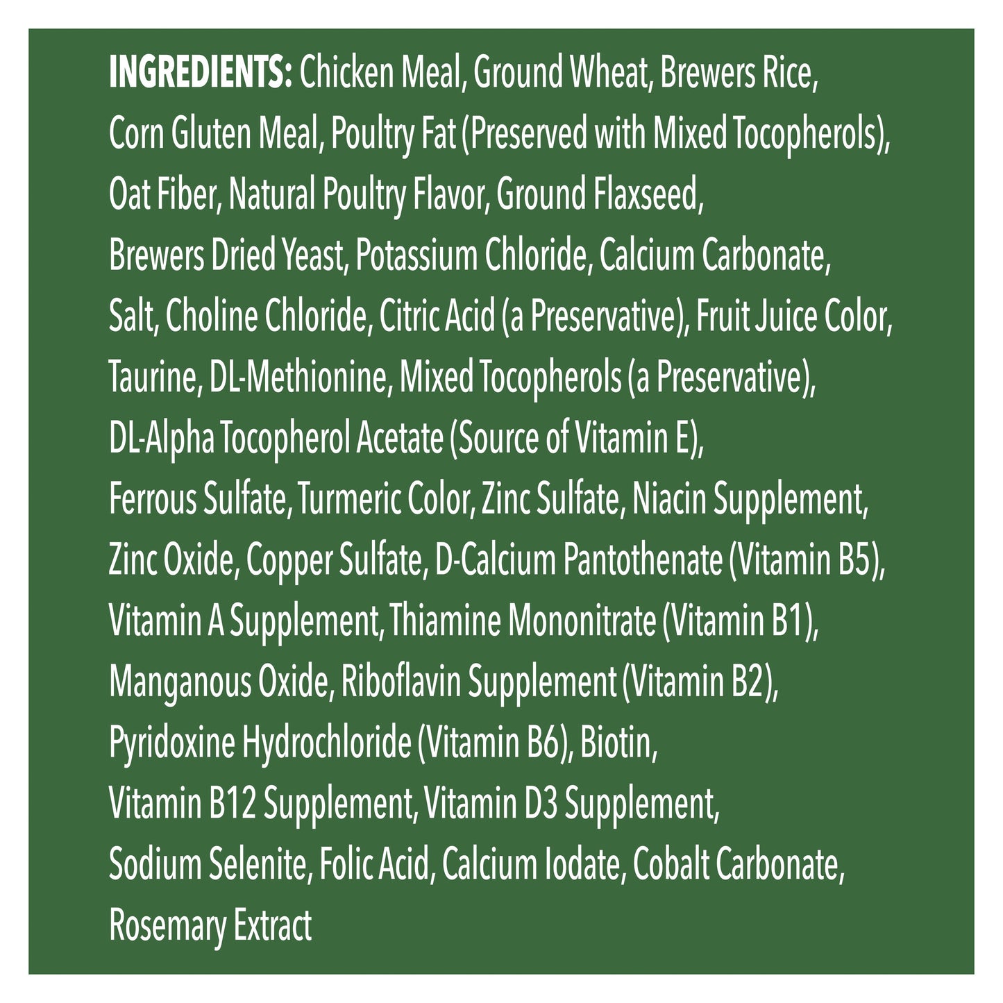 Greenies Oven Roasted Chicken Feline Cat Dental Treats