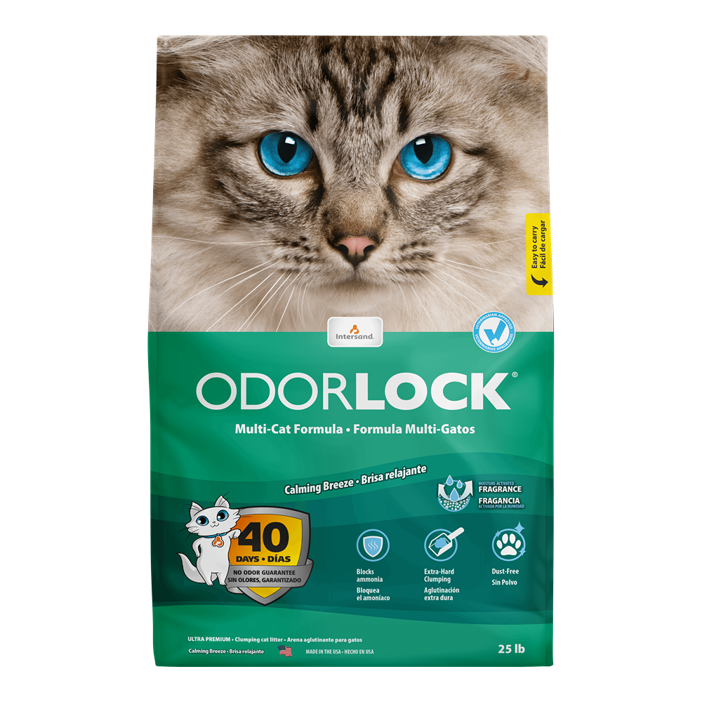 Odorlock Calming Breeze Clumping Cat Litter