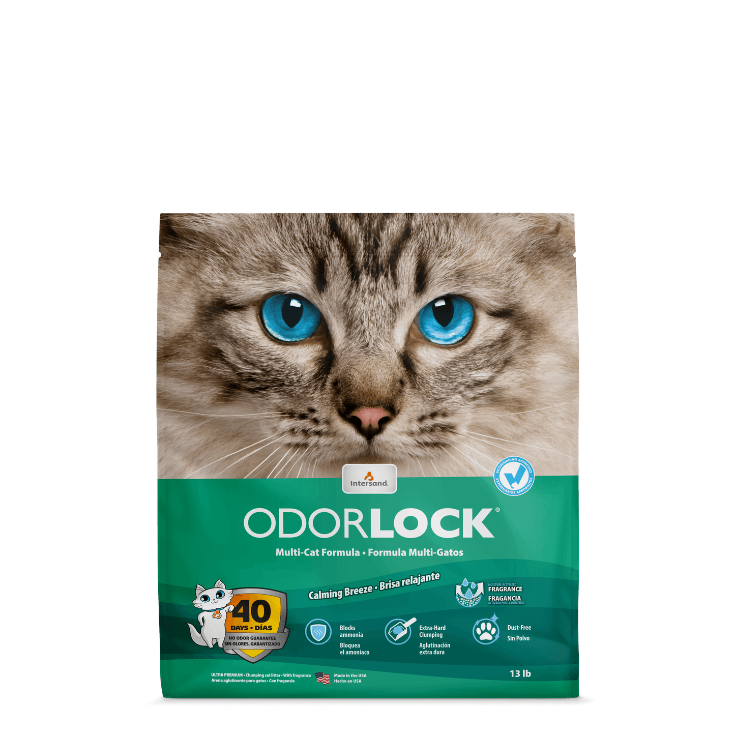 Odorlock Calming Breeze Clumping Cat Litter