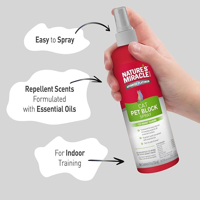 Nature's Miracle Advance Platinum Cat Block Spray
