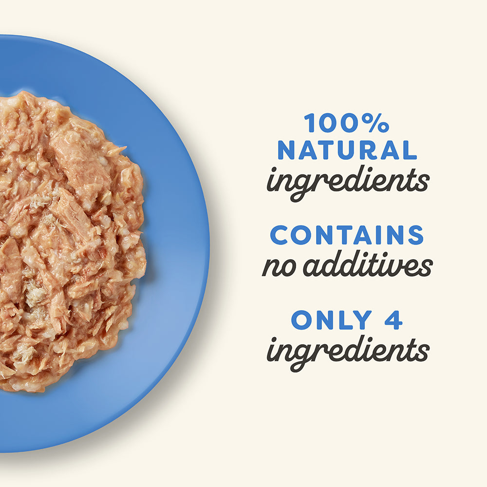 Applaws Natural Tuna Fillet with Crab in Broth Wet Cat Food Can