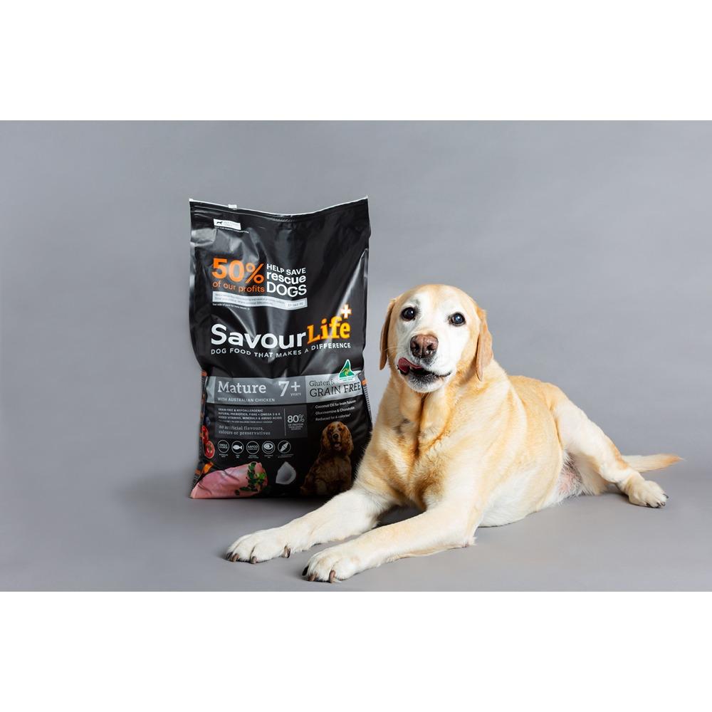 Savourlife Grain Free Mature 7+ With Australian Chicken Dry Dog Food