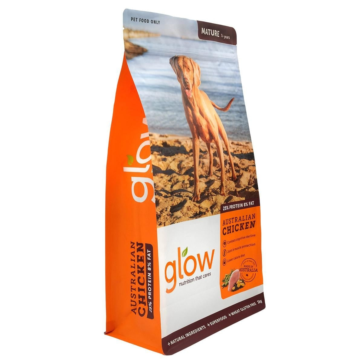Glow Senior 7+ Australian Chicken Dry Dog Food