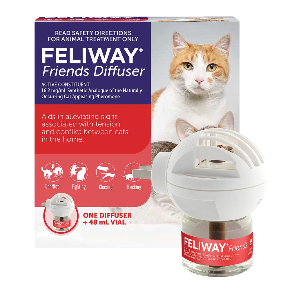 Feliway Friends Diffuser Plug and 48ml Refill Vial