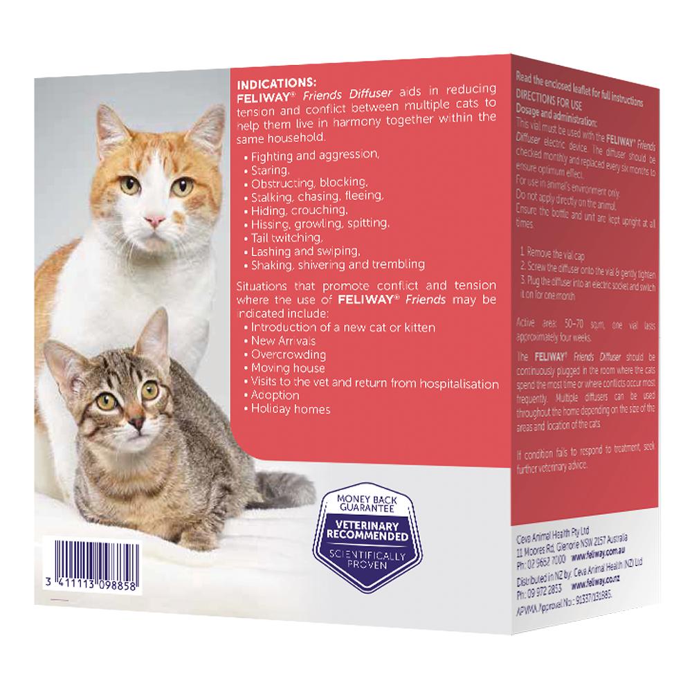 Feliway Friends Diffuser Plug and 48ml Refill Vial