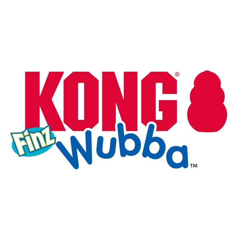 KONG Wubba Finz Blue Dog Toy