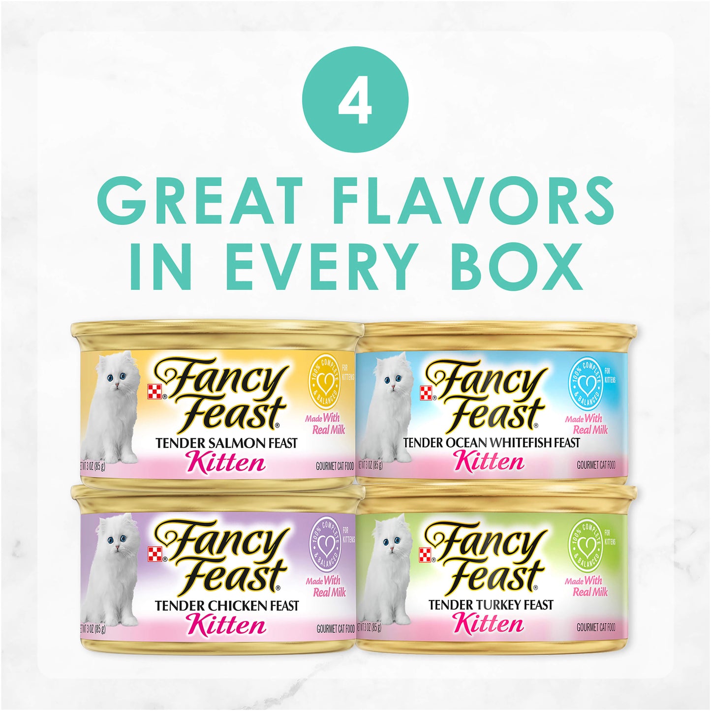 Fancy Feast Classic Paté Collection Kitten Wet Cat Food