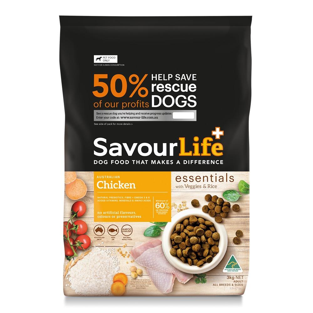 Savourlife Essentials Adult Dog Food Australian Chicken