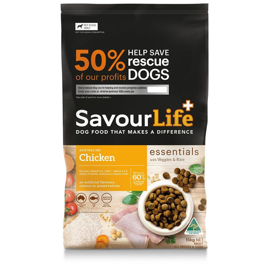 Savourlife Essentials Adult Dog Food Australian Chicken